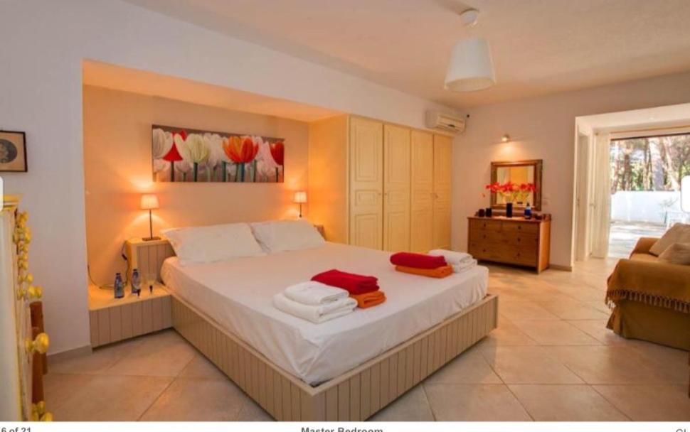 Villaparadiso Beach Front Villa Makris Gialos アルゴストリオン エクステリア 写真